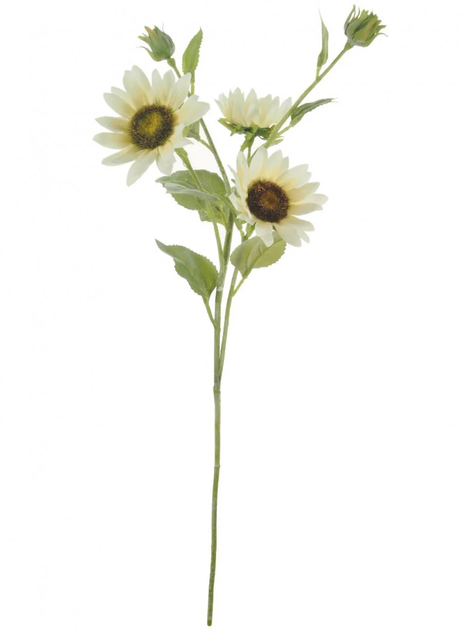 Sunflower Spray - Ivory