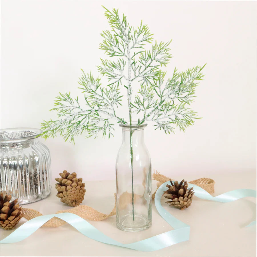 Frosted Greenery Spray