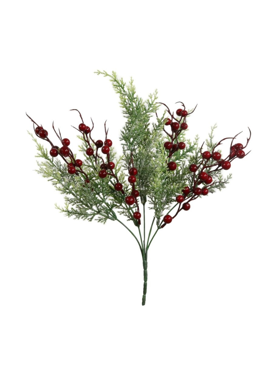 Christmas Foliage and Berry Bunch