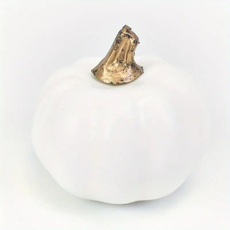 White Plastic Pumpkin