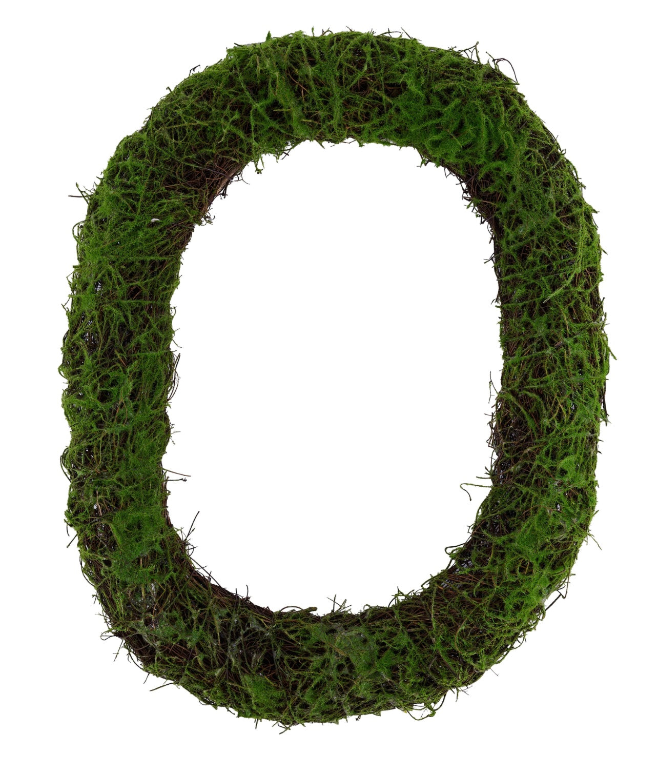 19" Oval Moss Wreath