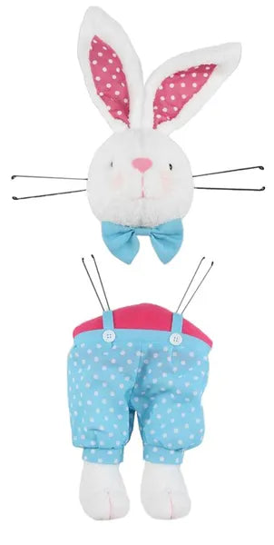 2 Piece 29" Boy Bunny Decor Kit