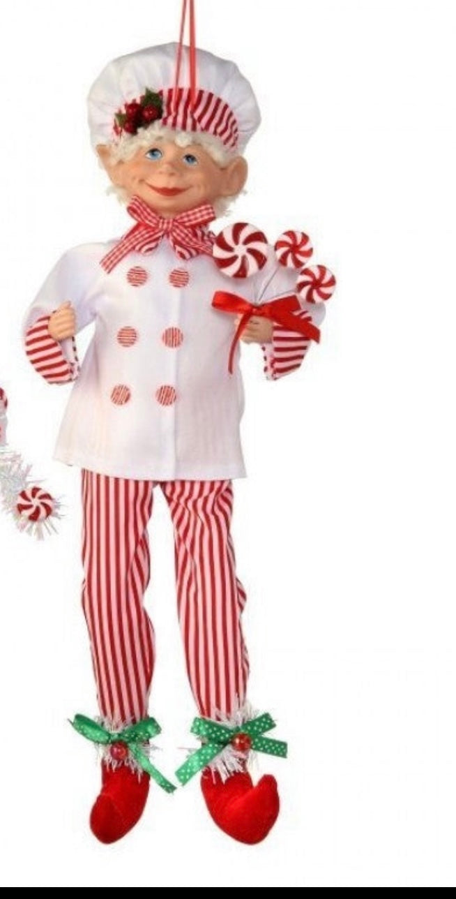 REGENCY 17" FABRIC CANDY CHEF ELF