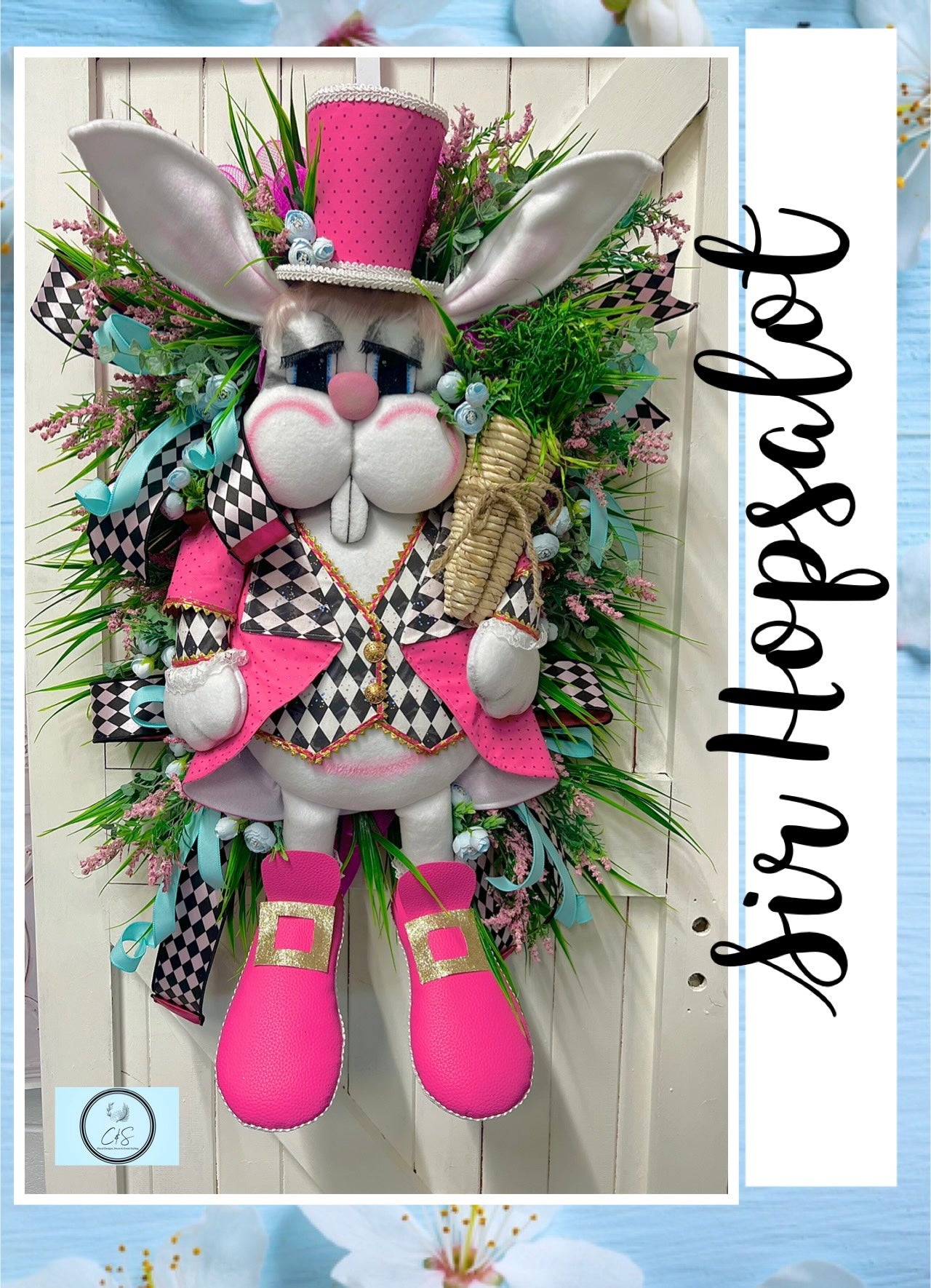 Sir Hopsalot Easter Wreath