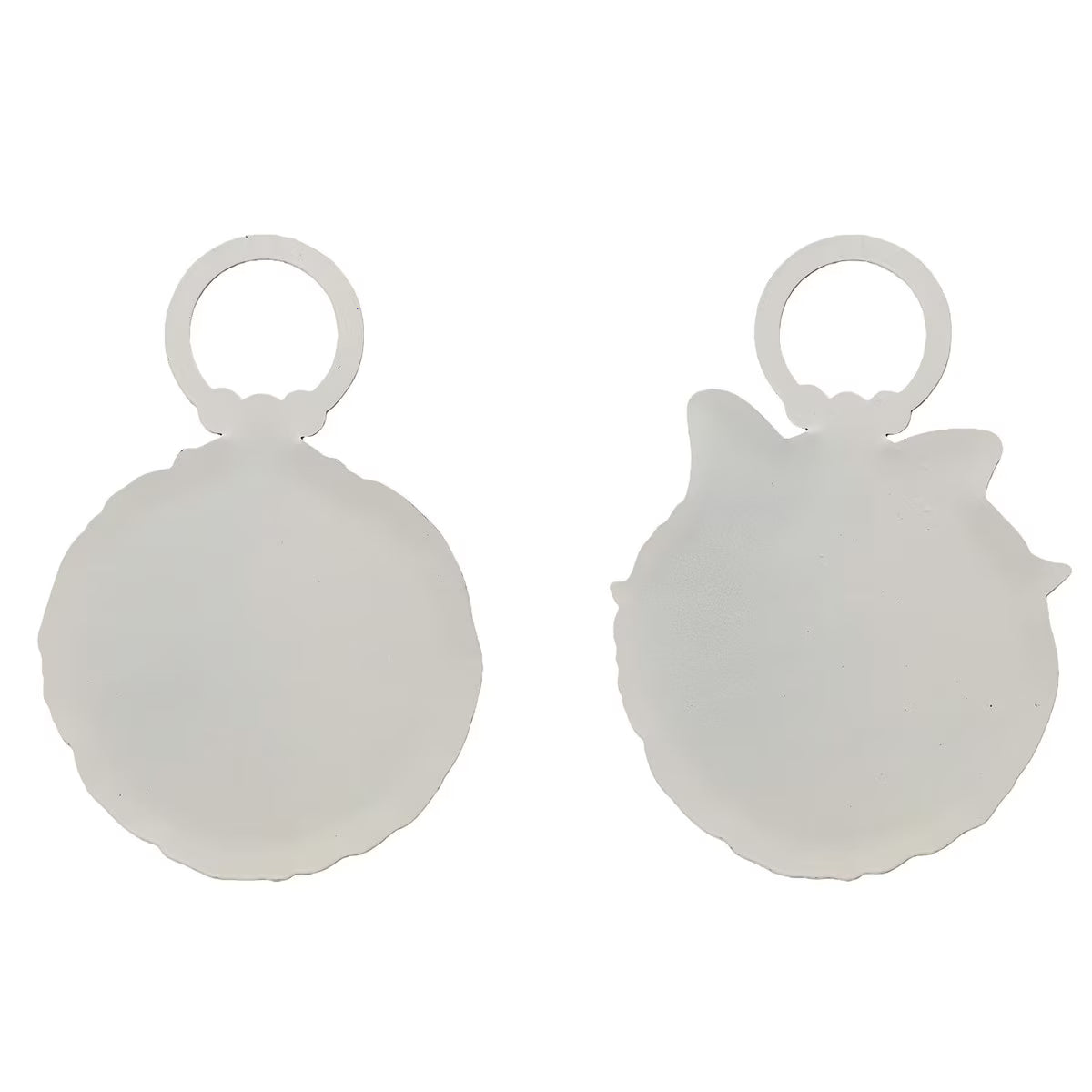 RTC Burgundy Velvet Round Ornament