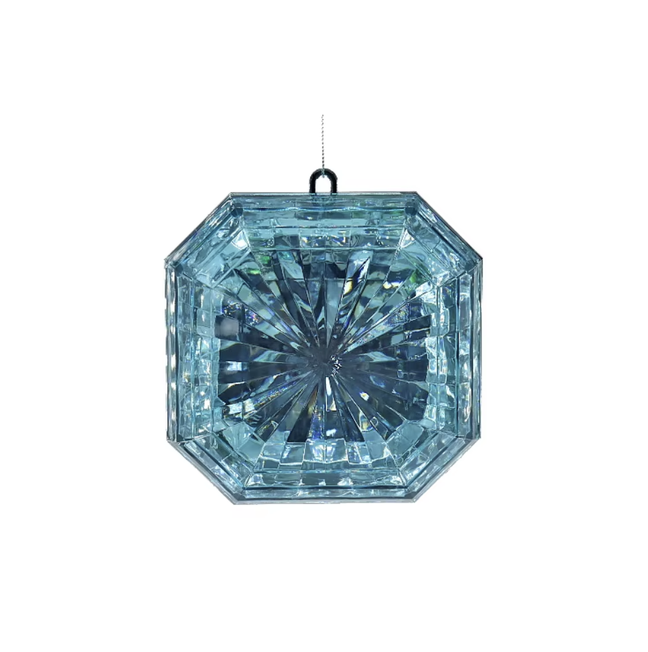 Square Light Blue Jewel/Gem