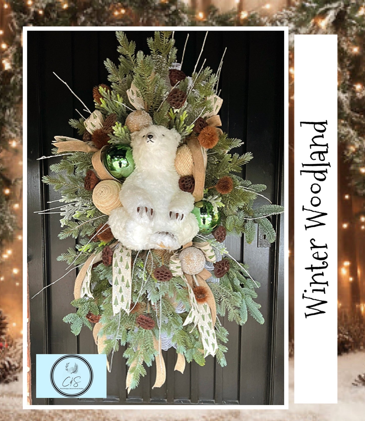 Winter Woodland XXL Wreath