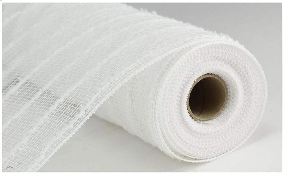 10.25" x 10yd Snowdrift White Mesh