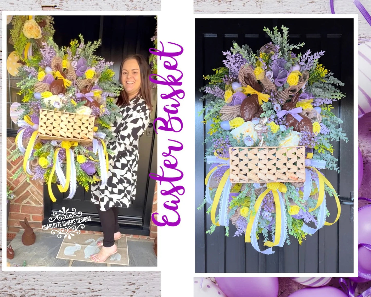 Easter Basket Wreath