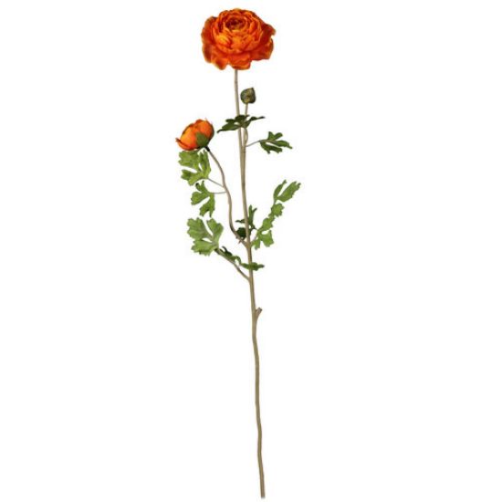 70cm RANUNCULUS SPRAY ORANGE