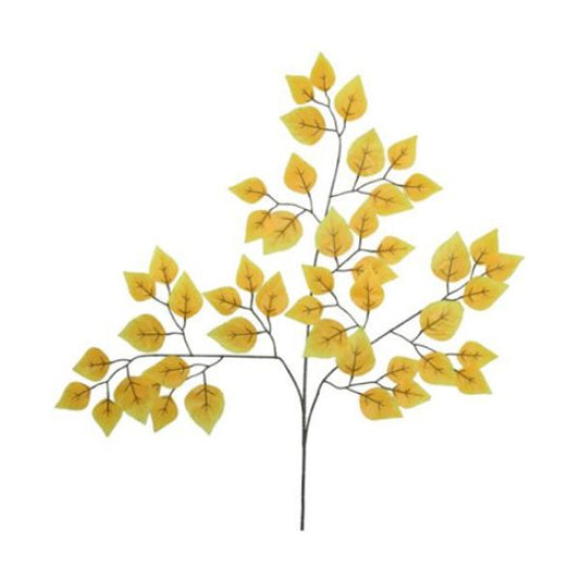 FICUS LEAF SPRAY YELLOW/ORANGE