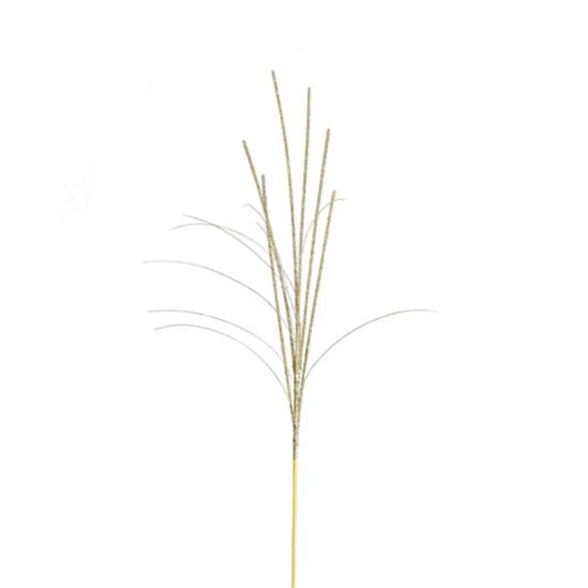 GLITTERED GRASS SPRAY- GOLD