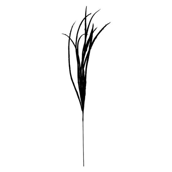 80cm ONION GRASS SPRAY VELVET BLACK