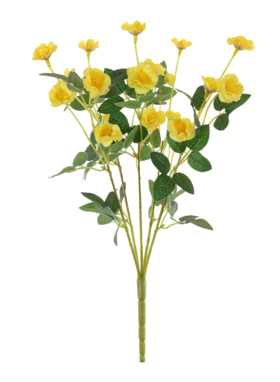 Ruffled Buttercup Bunch- Yellow