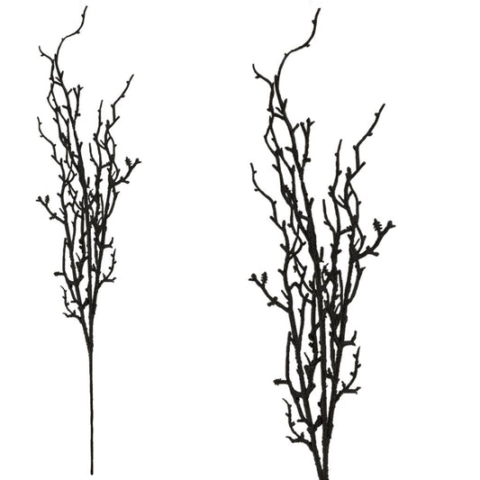 82CM BLACK SPARKLE BRANCH