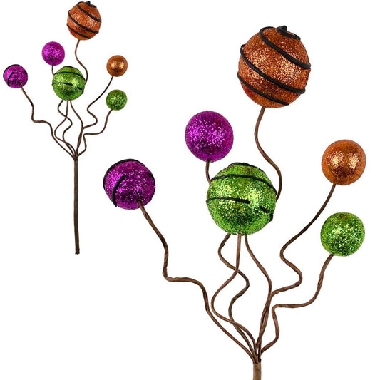 HALLOWEEN CURLY BALL PICK