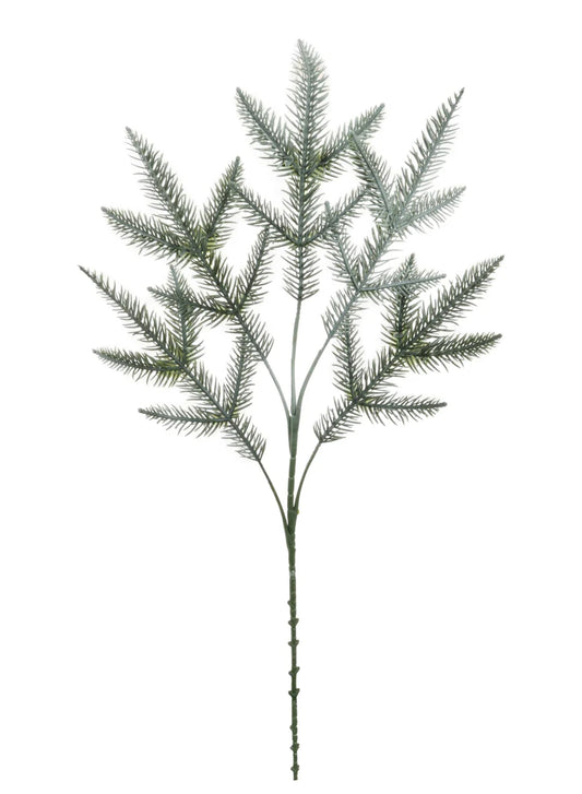 Christmas Pine Spray-Frosted Green
