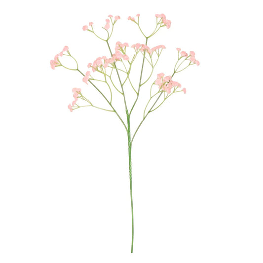 Fluffy Gypsophilia Spray - Pale Pink