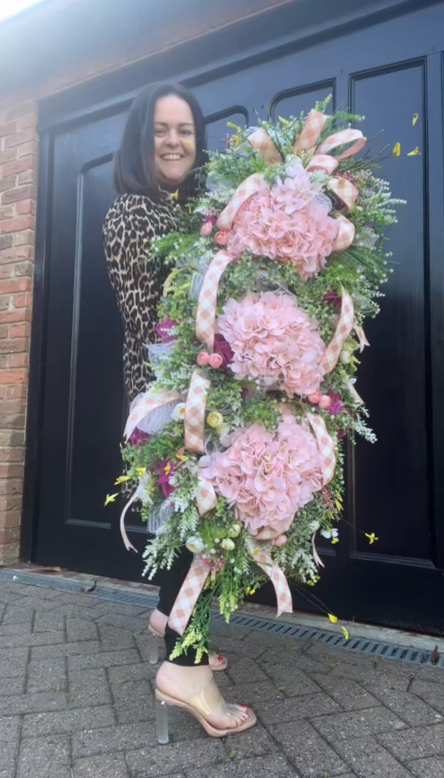 Floral Wreath Swag