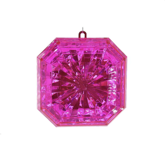 Square Fuchsia Jewel/Gem