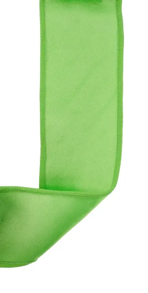 D'LUX 2.5" x 10yd Satin Fused Wired Ribbon- Choice Of Colours