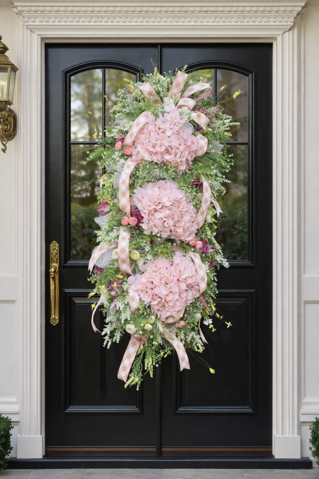 Floral Wreath Swag