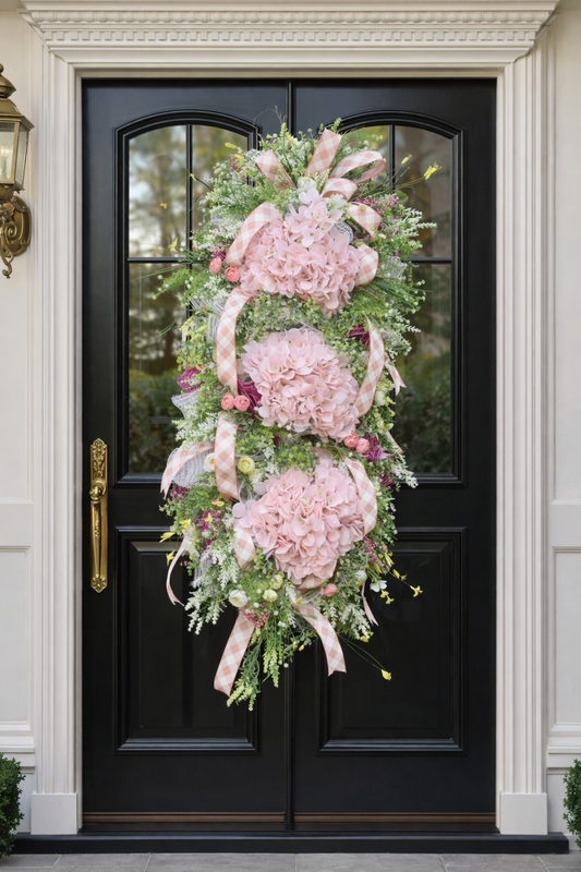 Floral Wreath Swag
