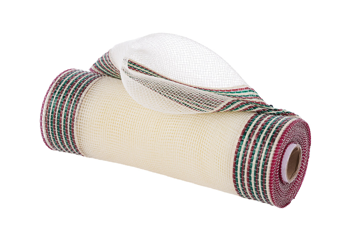 10" x 10yd Border Stripe Mesh