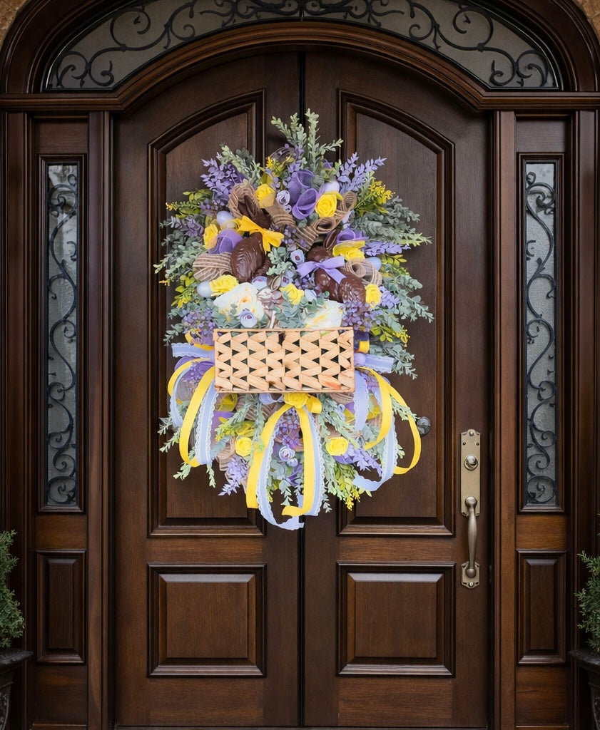 Easter Basket Wreath