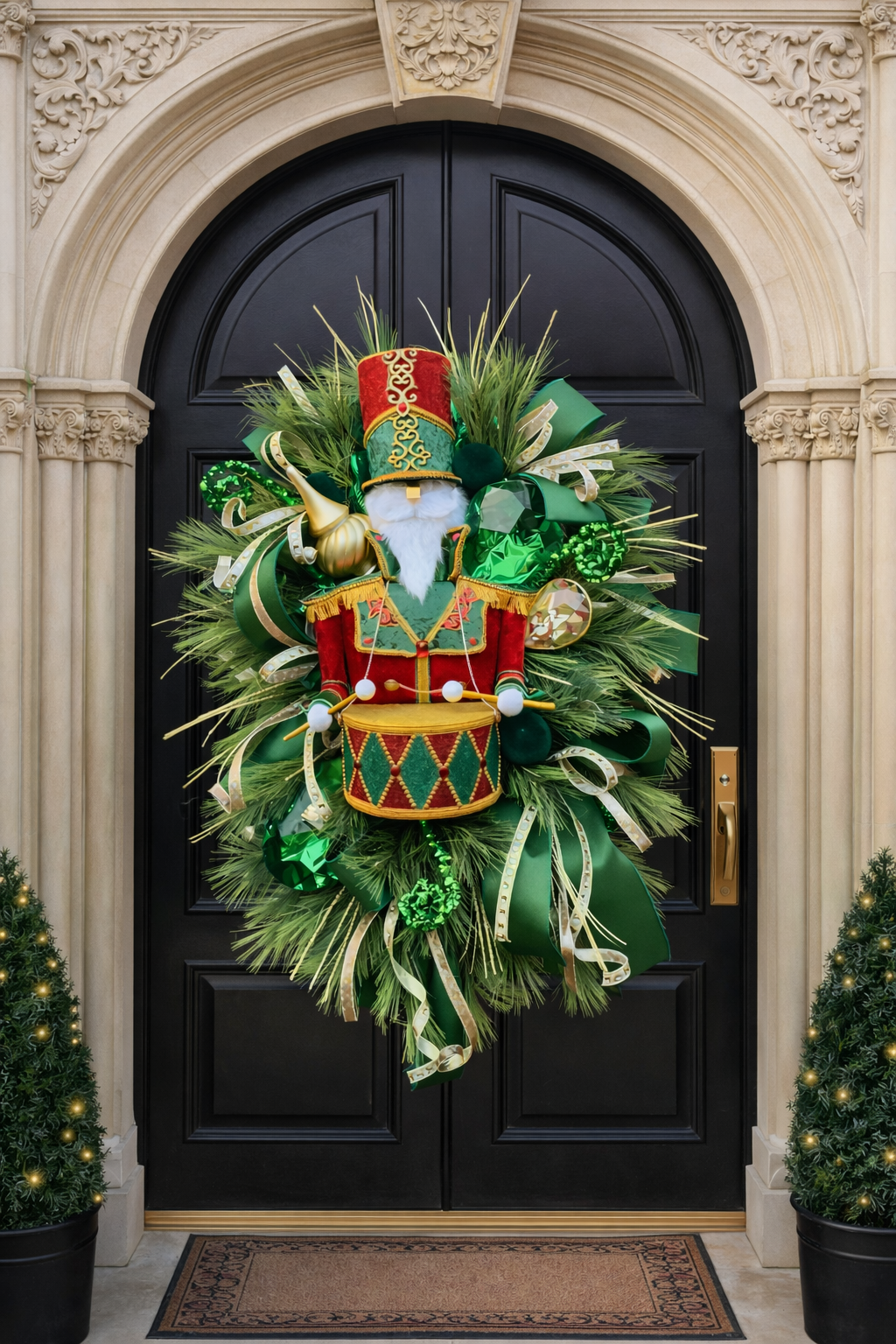 Christmas Nutcracker Wreath