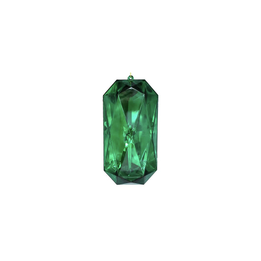 Small Rectangular Emerald Green Jewel