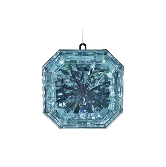 Square Light Blue Jewel/Gem