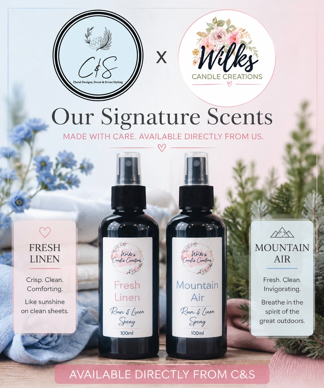 Room and Linen Spray - Fresh Linen