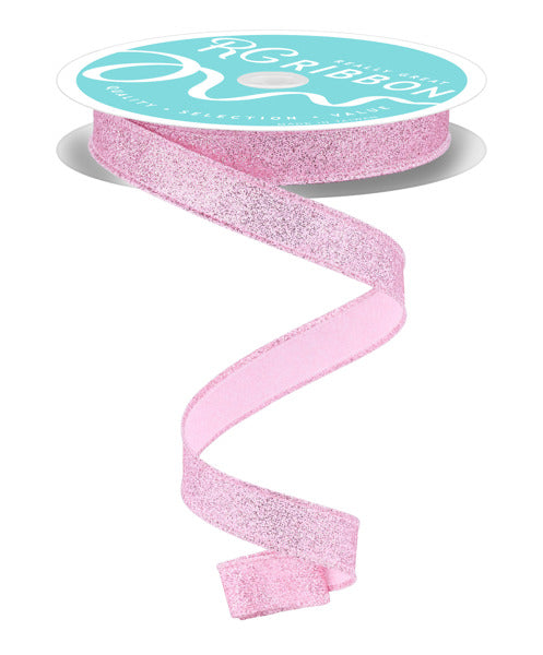 5/8" Pink Shimmer Glitter