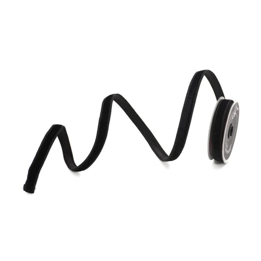 Farrisilk Velvet Luster .75"X10YD Wired Ribbon - Black