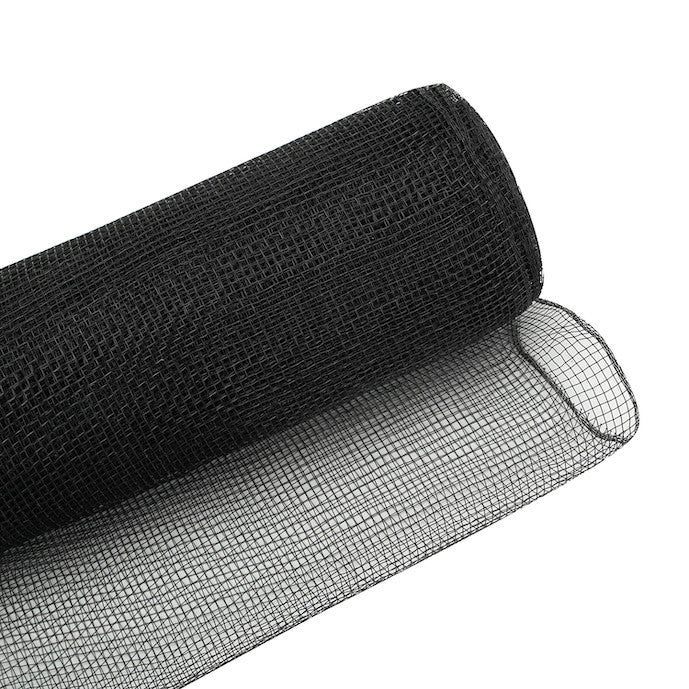 Black Deco Mesh