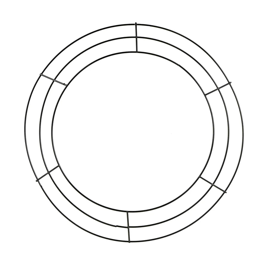 14" Wire Wreath Frame: Pack of 3