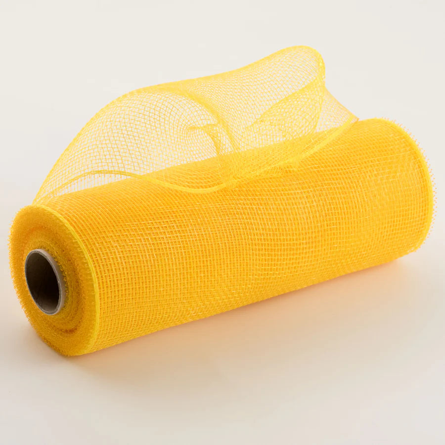 Golden Yellow Deco Mesh