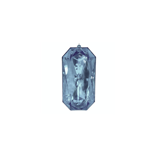Small Rectangle Acrylic Jewel-BLUE