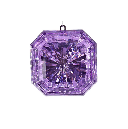 Square Purple Acrylic Jewel/Gem